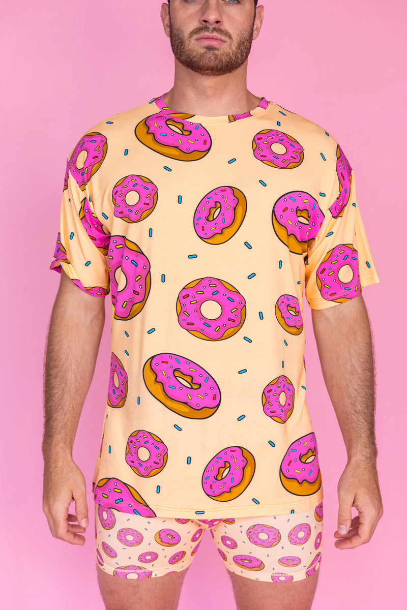 Long Tee Unisexe "I DONUT CARE"