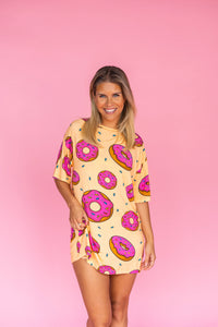 Long Tee "I DONUT CARE"