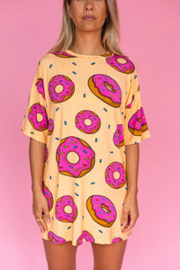 Long Tee Unisexe "I DONUT CARE"