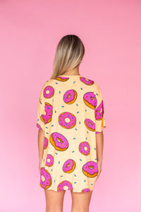 Long Tee Unisexe "I DONUT CARE"