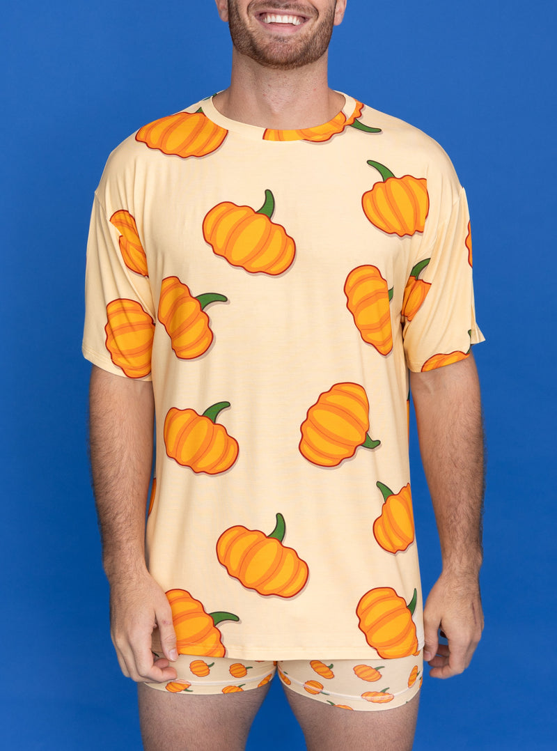 Long Tee Unisexe "PUMPKIN SPICE"